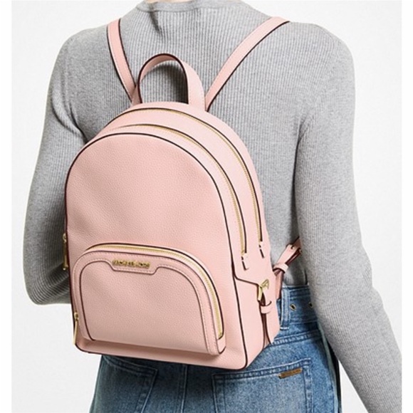 MICHAEL KORS JAYCEE MEDIUM BACKPACK And Wallet Set Pink - Picture 3 of 16